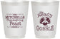 Personalized Thanksgiving 16 oz Frosted Cups - Turkey Gobble | 260049