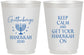 Personalized Hanukkah 16 oz Frosted Cups - Menorah | 270008