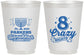 Personalized Hanukkah 16 oz Frosted Cups - Eight Crazy Nights | 270010