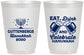 Personalized Hanukkah 16 oz Frosted Cups - Menorah | 270023