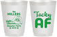 Personalized Christmas 16 oz Frosted Cups - Tacky Af | 280017