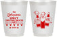 Personalized Christmas 16 oz Frosted Cups - Ugly Sweater | 280022