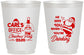 Personalized Christmas 16 oz Frosted Cups - Santa Claus | 280028
