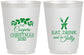 Personalized Christmas 16 oz Frosted Cups - Eat Drink And Be Jolly | 280033