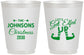 Personalized Christmas 16 oz Frosted Cups - Lets Get Elfed Up | 280037