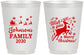 Personalized Christmas 16 oz Frosted Cups - Reindeer | 280044