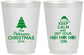 Personalized Christmas 16 oz Frosted Cups - Ho Ho Ho | 280061