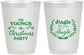 Personalized Christmas 16 oz Frosted Cups - Jingle Til You Jingle | 280063