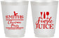Personalized Christmas 16 oz Frosted Cups - Jingle Juice | 280066