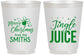 Personalized Christmas 16 oz Frosted Cups - Jingle Juice | 280067