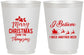 Personalized Christmas 16 oz Frosted Cups - Santa Claus | 280086