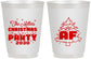 Personalized Christmas 16 oz Frosted Cups - Lit Af | 280090