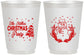 Personalized Christmas 16 oz Frosted Cups - Snowman | 280096