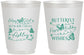 Personalized 16th Birthday 16 oz Frosted Cups - Butterfly Wishes | 300001