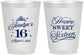 Personalized 16th Birthday 16 oz Frosted Cups - Tiara | 300004