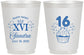 Personalized 16th Birthday 16 oz Frosted Cups - Cupcake | 300007