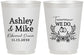 Personalized Rehearsal Dinner 16 oz Frosted Cups - Tomorrow We Do | 30002