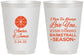 Personalized Wedding 16 oz Frosted Cups - Basketball | 304