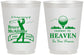 Personalized Memorial 16 oz Frosted Cups - Fairway To Heavens | 310008