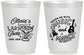 Personalized Memorial 16 oz Frosted Cups - Mourn Me With Music | 310012