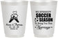 Personalized Wedding 16 oz Frosted Cups - We Interrupt Soccer | 311