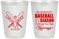 Personalized Wedding 16 oz Frosted Cups - We Interrupt Baseball | 313