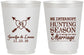 Personalized Wedding 16 oz Frosted Cups - We Interrupt Season | 318