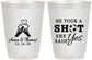 Personalized Wedding 16 oz Frosted Cups - Took A Shot Soccer | 322