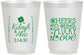 Personalized Wedding 16 oz Frosted Cups - Lucky In Love | 328