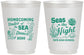 Personalized Homecoming 16 oz Frosted Cups - Under The Sea Dance | 330001