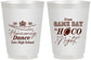 Personalized Homecoming 16 oz Frosted Cups - Gameday To Hoco Night | 330005