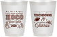 Personalized Homecoming 16 oz Frosted Cups - Touchdowns And Tiaras | 330010