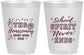 Personalized Homecoming 16 oz Frosted Cups - Spirit Week | 330011