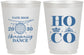 Personalized Homecoming 16 oz Frosted Cups - Hoco Dance | 330016