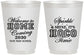 Personalized Homecoming 16 oz Frosted Cups - Sparkle Shine Hoco Time | 330017