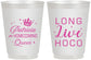 Personalized Homecoming 16 oz Frosted Cups - Hoco Queen Vote | 330026