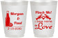 Personalized Wedding 16 oz Frosted Cups - Crawfish Boil Pinch Me | 337