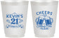 Personalized 21st Birthday 16 oz Frosted Cups - Cheers To Twenty One Years | 340000