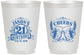 Personalized 21st Birthday 16 oz Frosted Cups - Cheers | 340001