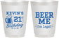 Personalized 21st Birthday 16 oz Frosted Cups - Beer Me I Am Legal | 340014