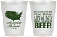 Personalized Wedding 16 oz Frosted Cups - Relax Unwind Enjoy Beer | 360