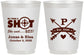Personalized Wedding 16 oz Frosted Cups - Take A Shot She Said Yes | 370
