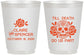 Personalized Wedding 16 oz Frosted Cups - Till Death Do Us Part | 380