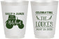 Personalized Wedding 16 oz Frosted Cups - Tractor | 381
