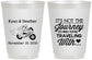 Personalized Wedding 16 oz Frosted Cups - Journey Traveling With | 385