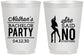 Personalized Bachelor Party 16 oz Frosted Cups - She Said No Strip Club | 40005