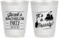 Personalized Bachelor Party 16 oz Frosted Cups - Boat | 40023