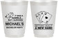 Personalized Bachelor Party 16 oz Frosted Cups - Las Vegas | 40025