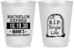 Personalized Bachelor Party 16 oz Frosted Cups - Rip Single Life | 40028