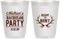 Personalized Bachelor Party 16 oz Frosted Cups - Ready To Hunt | 40044